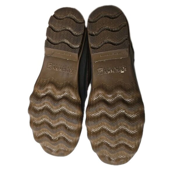 Sperry Brewster Duck Boots Men's Brown Waterproof Casual STS14140 Size 8.5 - Picture 7 of 10